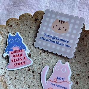 Yarn Kitty Sticker Set