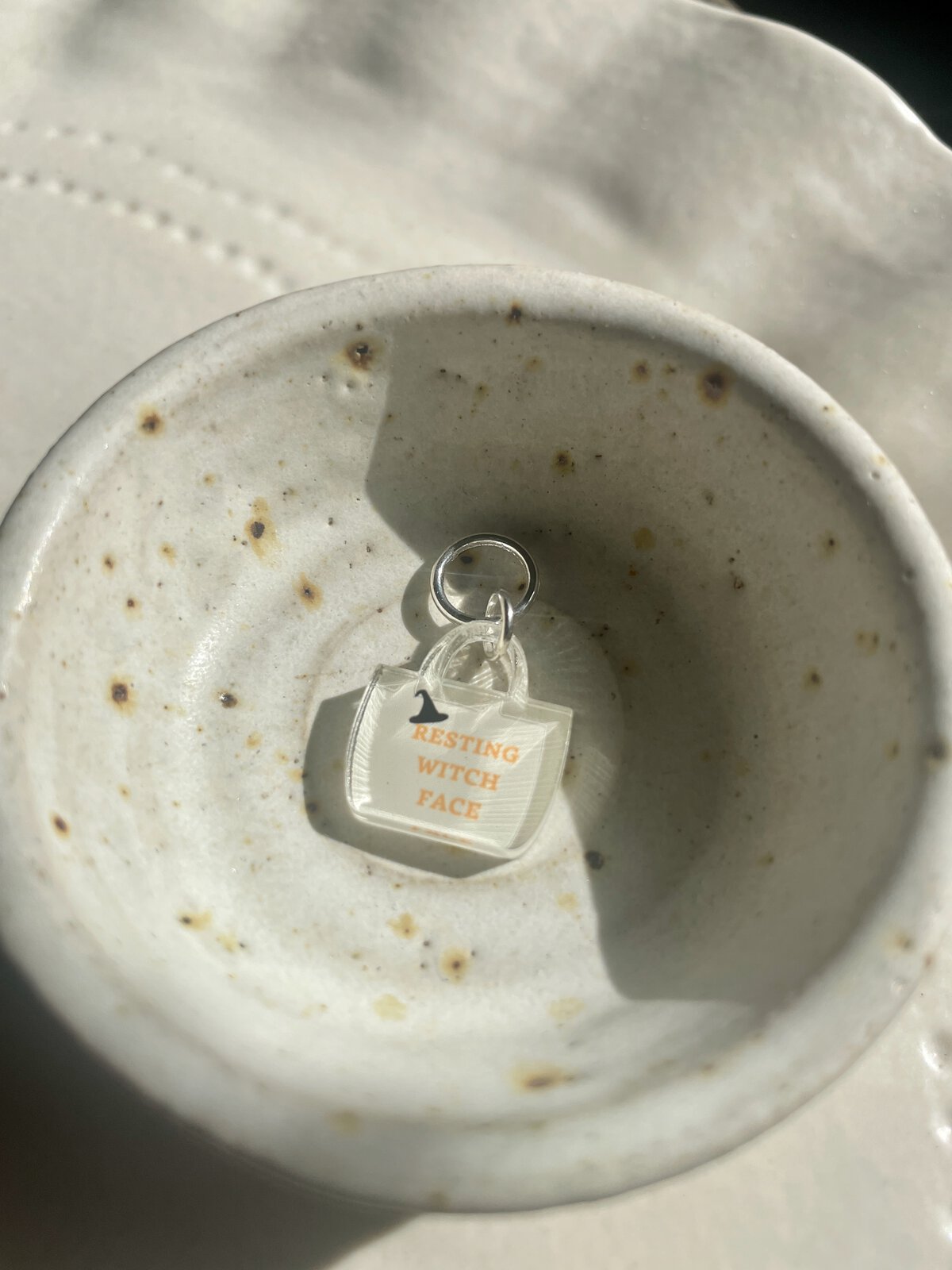 Mini Tote Bag Stitch Marker - Image 5