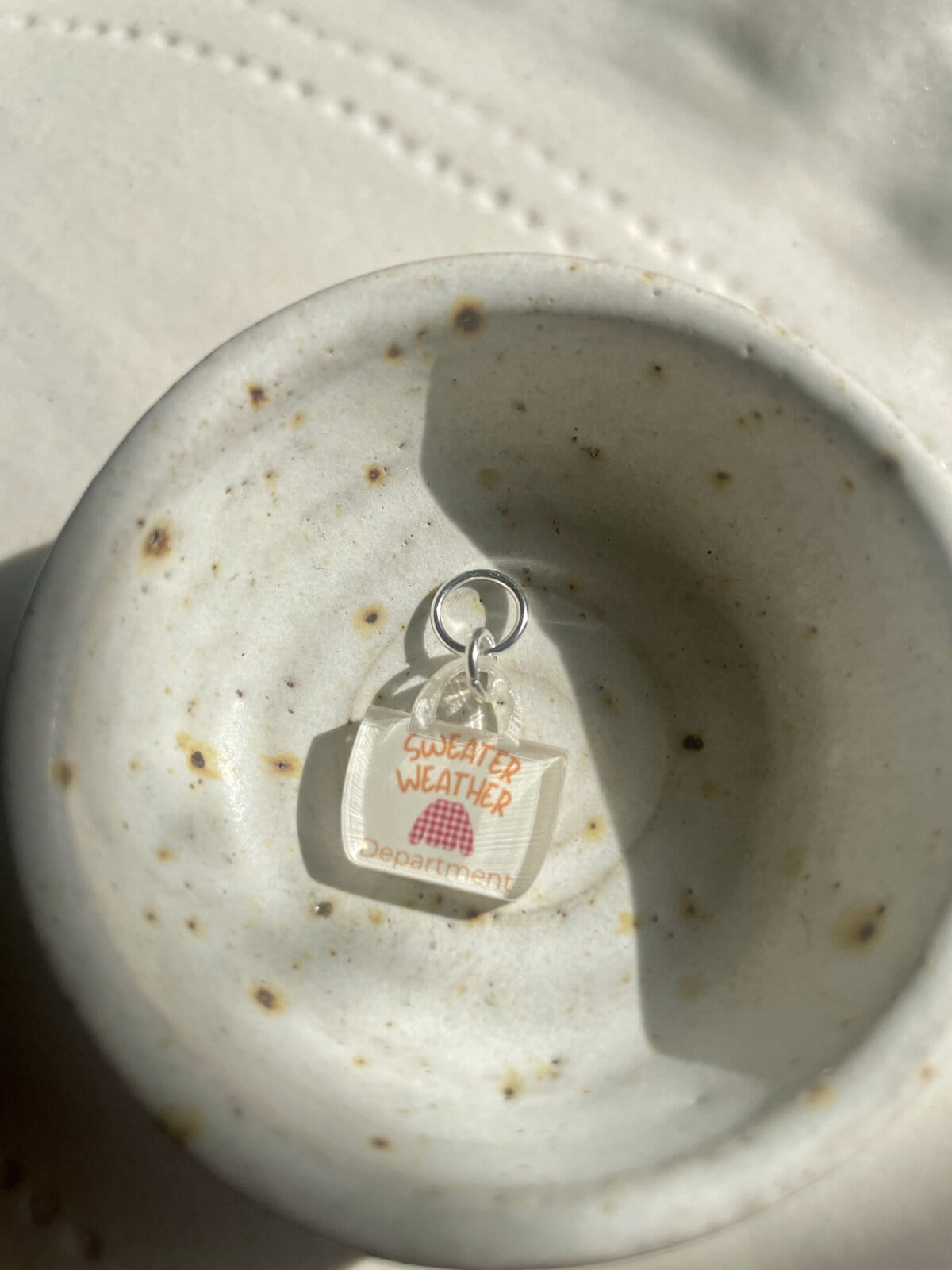 Mini Tote Bag Stitch Marker - Image 7