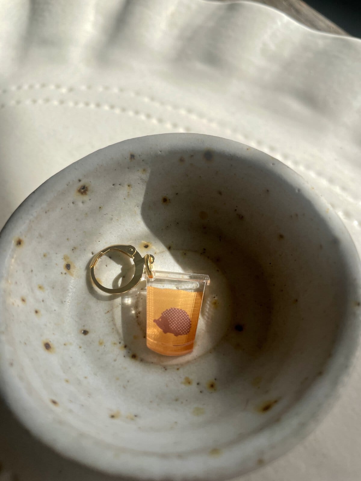Pumpkin Iced Latte Stitch Marker - Image 2