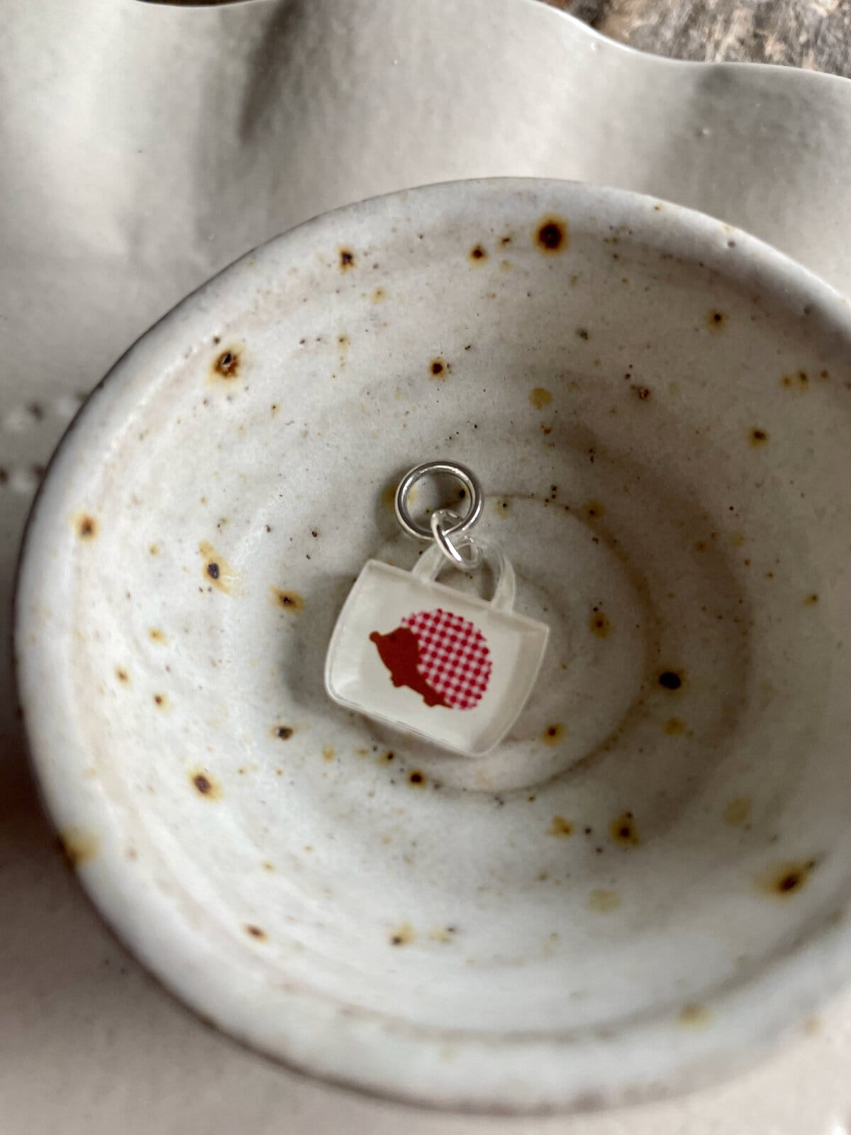 Mini Tote Bag Stitch Marker - Image 8